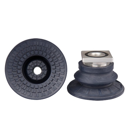 Fipa Bellows vacuum cup diam. 63 mm, NBR blue, with R-Adapt 22.060.194.1